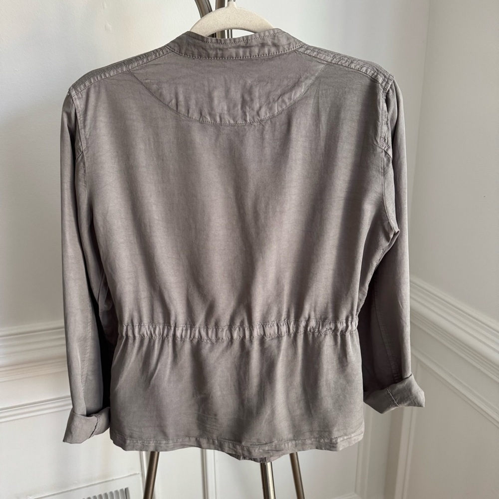 Anthropologie Sanctuary Gray Safari Utility Jacket Small - Picture 4 of 6